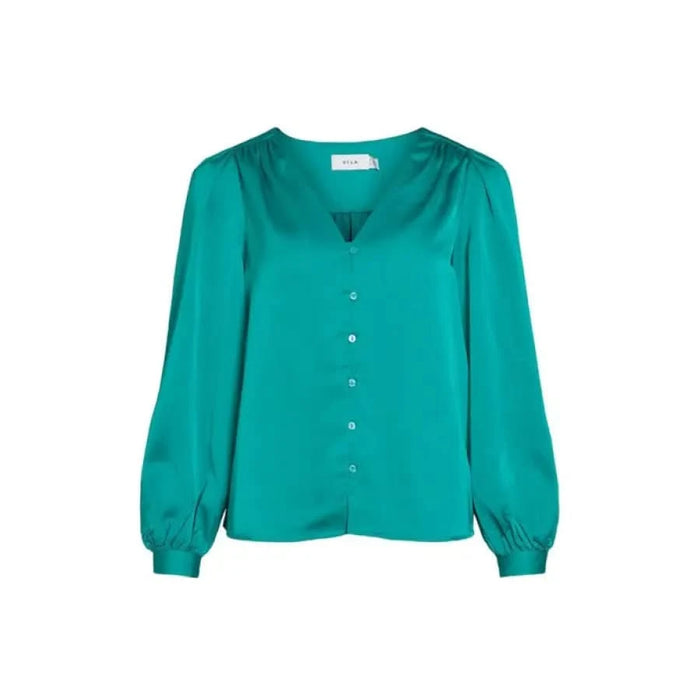 Vila Clothes - Women Shirt - green / 36 - Clothing Shirts