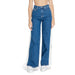 High-waisted wide-leg blue jeans from Tommy Hilfiger for women