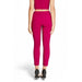 Hot pink cropped dress pants with a slim fit silhouette from Rinascimento Women Trousers