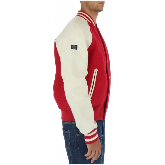 Superdry men blazer - The Hundreds red jacket for fall winter product feature.