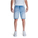 Light blue denim shorts with frayed hems Antony Morato Men Shorts by Antony Morato