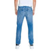 Light blue denim jeans from the back view for Calvin Klein Jeans Men collection