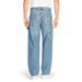 Light blue denim carpenter jeans by Jack & Jones featuring a relaxed fit and multiple pockets