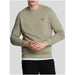 Light green sweatshirt with small yellow logo from Lyle & Scott for men