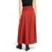 Long flowing red maxi skirt with a high waistline from Vero Moda Women Skirt collection