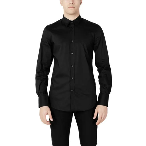 Antony Morato - Men Shirt - black / 46 - Clothing Shirts