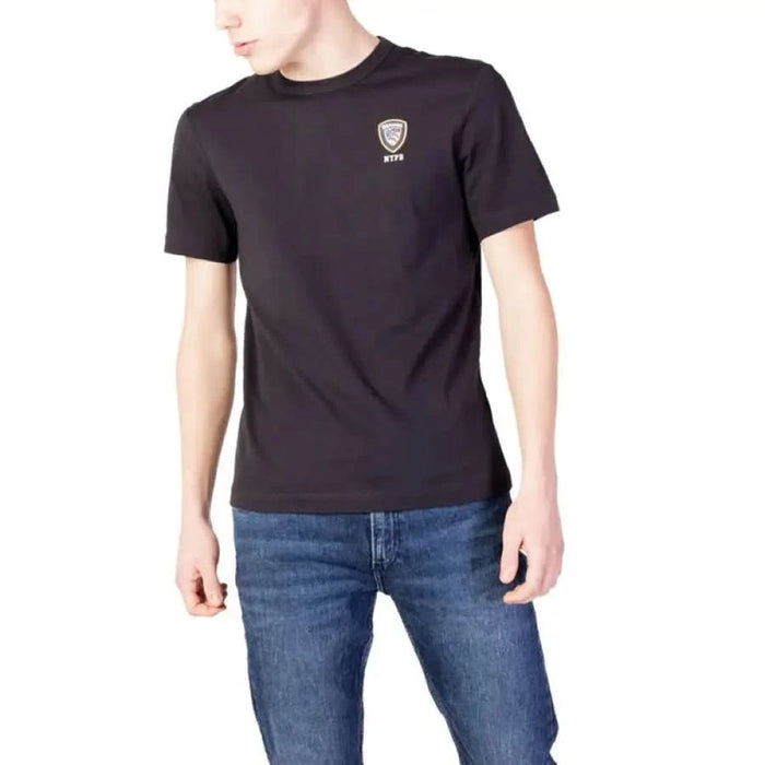 Blauer - Men T-Shirt - black / S - Clothing T-shirts