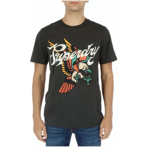 Superdry - Men T-Shirt - green / 3XL - Clothing T-shirts