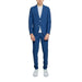 A man in a blue suit and white sneakers from Mulish - Mulish Men Suit collection