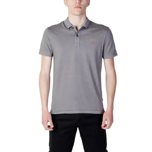 Napapijri - Men Polo - grey / S - Clothing