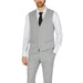 Stylish Antony Morato Men Gilet modeled by man in grey suit and tie.