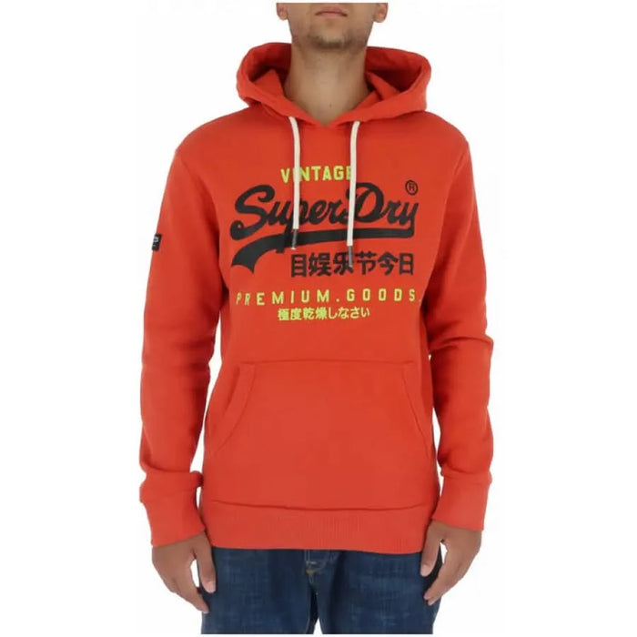 Superdry - Men Sweatshirts - orange / S - Clothing