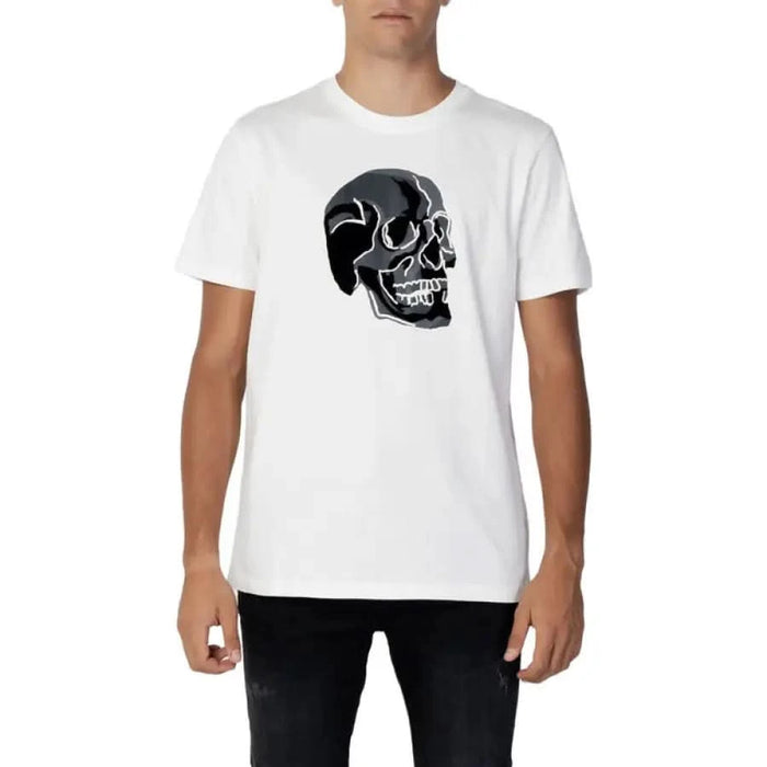 Antony Morato - Men T-Shirt - white / L - Clothing T-shirts