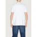 Urban style: Man in white Hamaki-ho Men T-Shirt and jeans