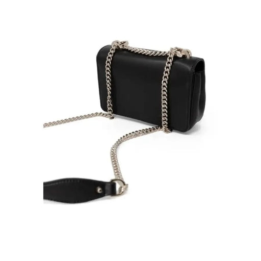 Guess Women’s Black Mini Chain Bag for Spring Summer Season