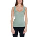 Vero Moda mint green sleeveless top with lace trim around neckline for women