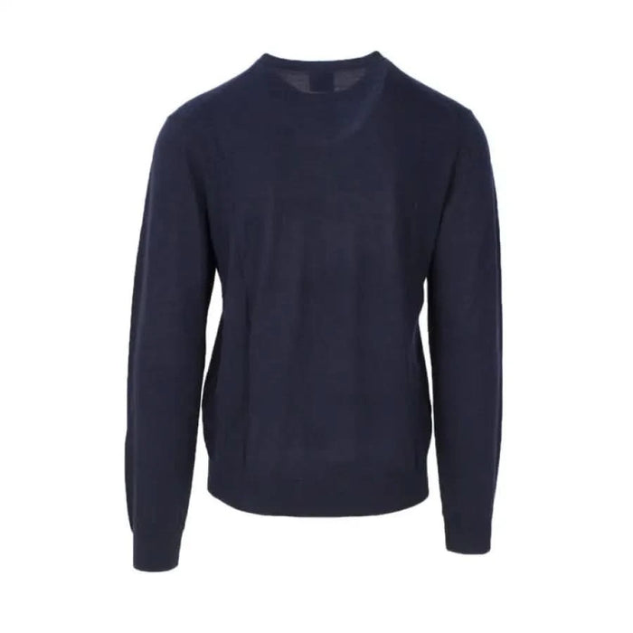 Navy blue crew neck sweater from Armani Exchange Men Knitwear collection