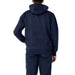 Navy blue hooded sweatshirt from Tommy Hilfiger Jeans Men’s collection, back view