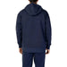 Navy blue hooded sweatshirt back view Tommy Hilfiger Jeans Men Sweatshirts