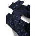 Navy blue necktie with shark silhouettes pattern from Emporio Armani Underwear collection