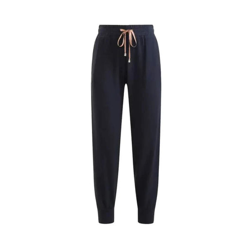 Navy blue sweatpants with drawstring waist - Alviero Martini Prima Classe Women Trousers