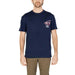 Navy blue Tommy Hilfiger Jeans men t-shirt with small chest logo