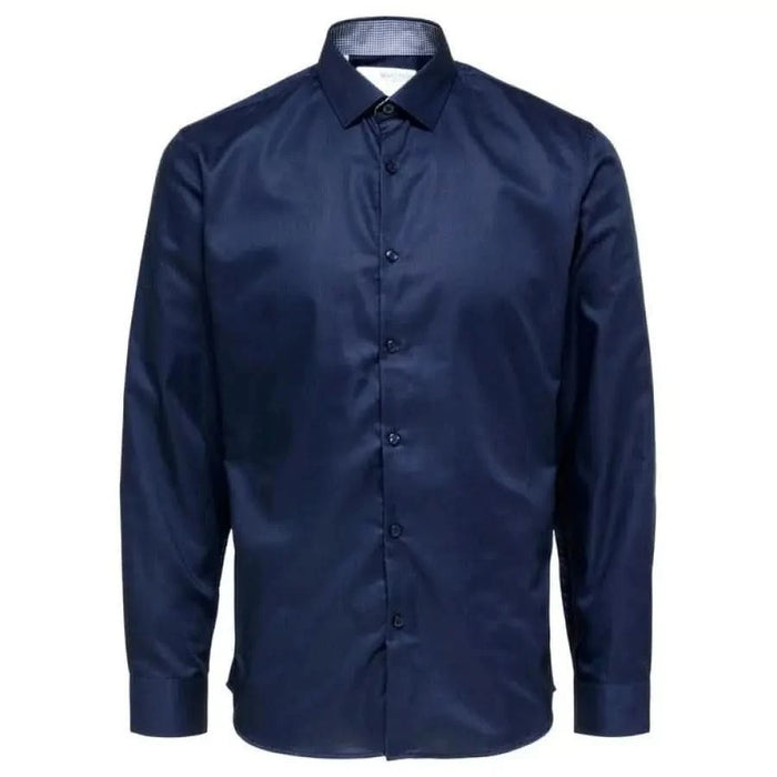 Selected - Men Shirt - blue / 3XL - Clothing Shirts