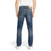 Back view of Gas Men Jeans, featuring a stylish pair of blue denim jeans