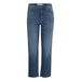 Pair of blue denim straight-leg jeans from Ichi Women’s Jeans collection