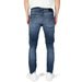 Back view of Tommy Hilfiger Men’s Blue Denim Jeans showcasing classic design