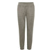 Pair of neutral checkered or plaid tapered trousers from Ichi - Ichi Women Trousers