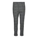 Dark gray textured slim-fit trousers or pants from Aware - Aware Women Trousers