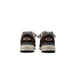 Pair of gray and brown New Balance 991 sneakers viewed from the back. New Balance Men Sneakers