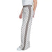 Patterned wide-leg pants with a contrasting side stripe by Guess - Guess Women Trousers