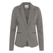 Ichi Ichi women blazer in grey, styled on person