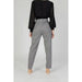 Morgan de Toi women trousers in elegant grey check design