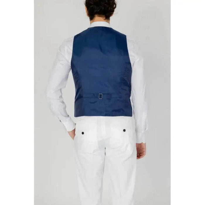 Only & Sons Men Gilet in Navy featuring a stylish person’s vest