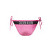 Pink Calvin Klein bikini bottom with side ties, ideal for women’s beachwear fashion