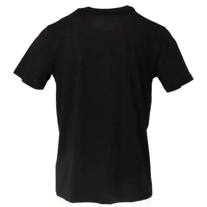 Cnc Costume National Men T-Shirt - Plain Black Short-Sleeved T-Shirt for Men