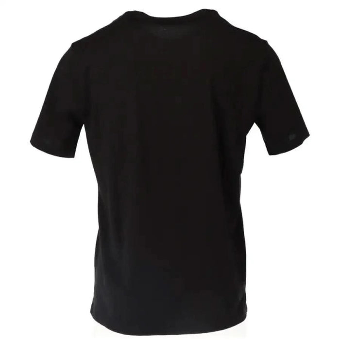 Cnc Costume National Men T-Shirt in plain black short-sleeved design