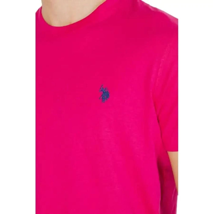 U.S. Polo Assn. men t-shirt displayed, showcasing polo Ralph design - apparel accessories.