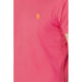 Pink U.S. Polo Assn. Men T-Shirt showcasing urban style clothing