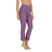 Purple slim fit cropped dress pants from Sandro Ferrone for women