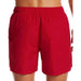 Nike Swim Men Swimwear red athletic shorts with elastic waistband