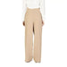 Sandro Ferrone women trousers in silk wide leg design, elegant and stylish