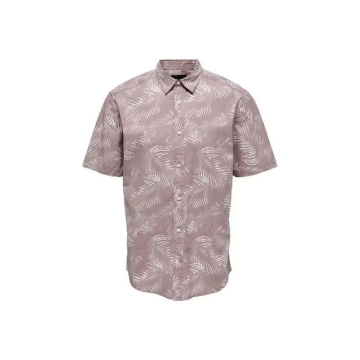 Only & Sons - Men Shirt - liliac / XS - Clothing Shirts