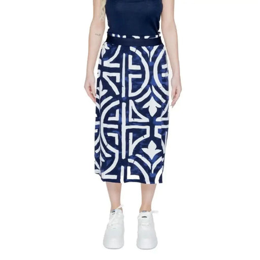 Street One - Women Skirt - blue / 34 - Clothing