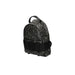 Stylish Armani Exchange women’s backpack with all-over text print and black front strap