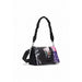 Stylish Desigual Women Bag featuring an abstract print and braided leather handle