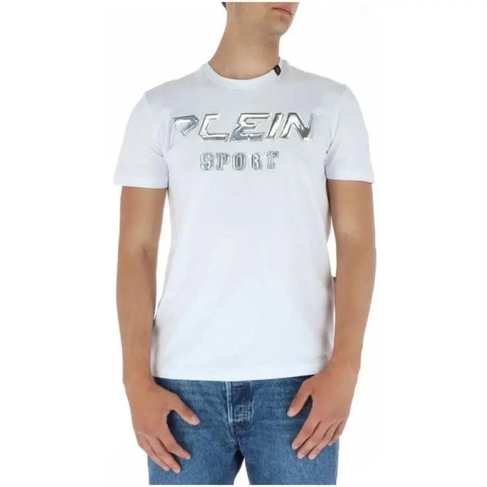 Plein Sport - Men T-Shirt - white / S - Clothing T-shirts